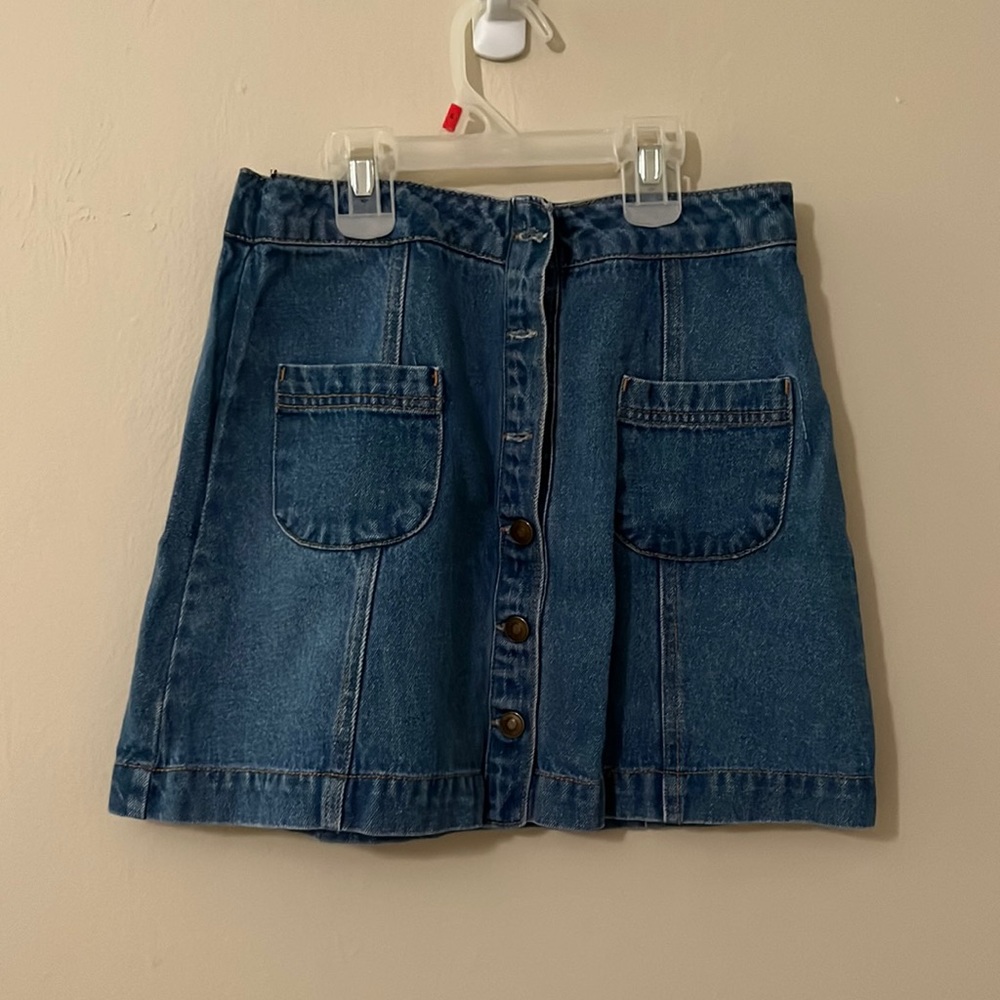 Jean Mini Skirt